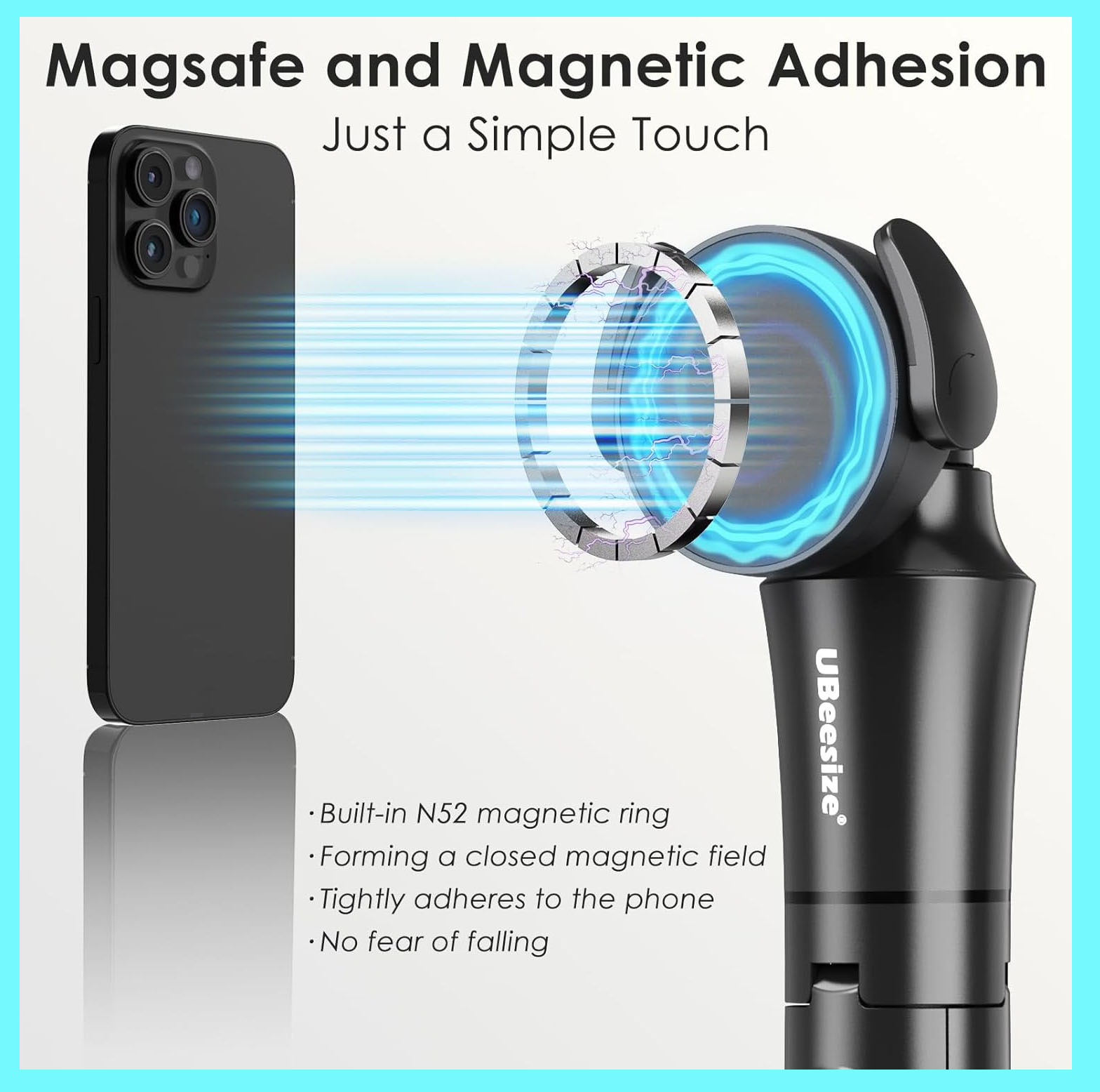 Sensyne 62" Phone Tripod & Selfie Stick