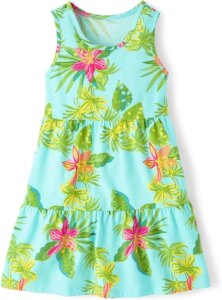 Children Place Girls Casual Sleeveless Tiered Dresses