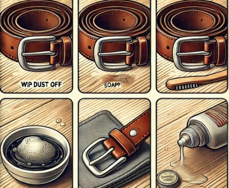 How to Clean a Leather Belt