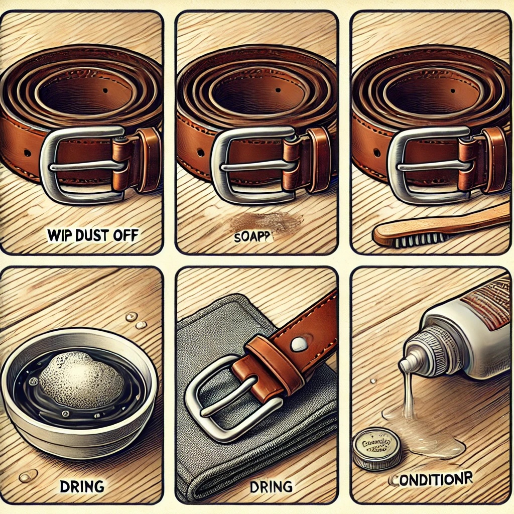 How to Clean a Leather Belt